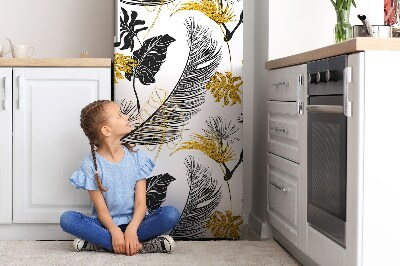 magnet decorativ pentru frigider Tropical auriu