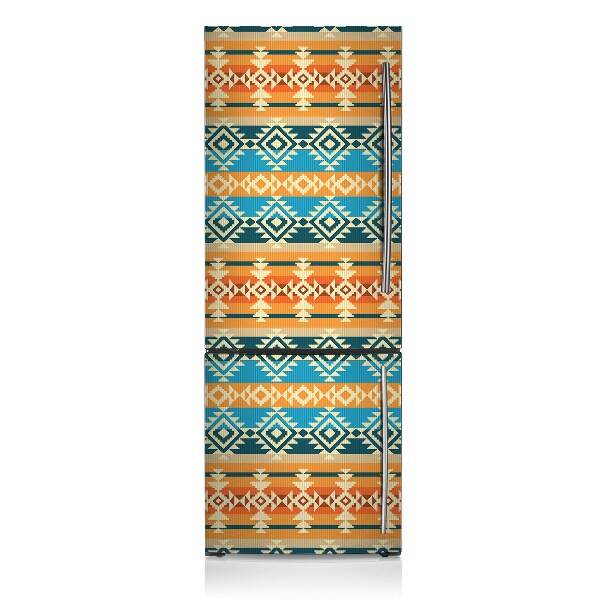 magnet decorativ pentru frigider Model de boho colorat