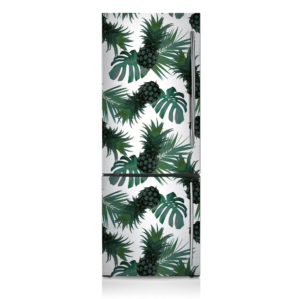 capac decorativ pentru frigider Ananas verde