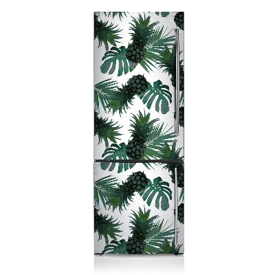 capac decorativ pentru frigider Ananas verde