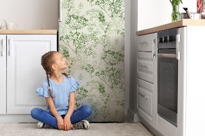 magnet decorativ pentru frigider Ierburi
