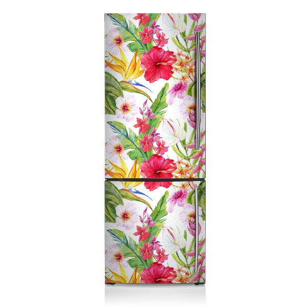 magnet decorativ pentru frigider Hibiscus exotic