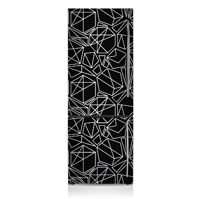 magnet decorativ pentru frigider Model geometric