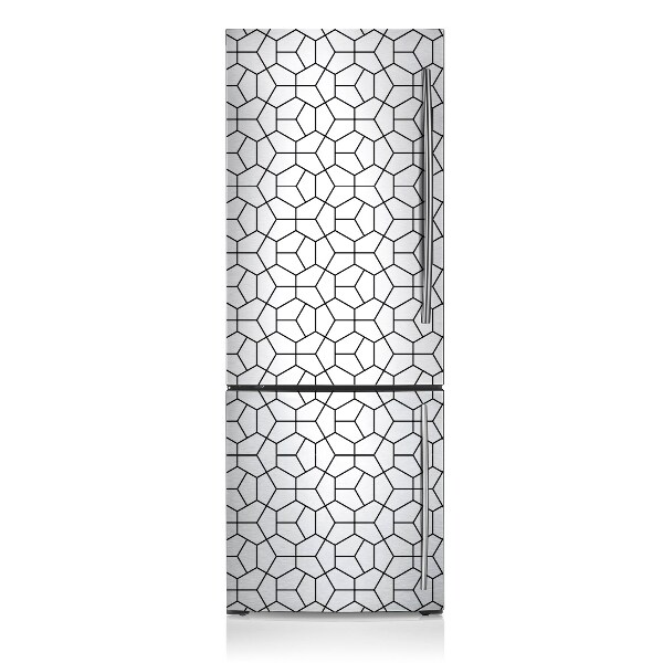 capac decorativ pentru frigider Desen geometric