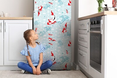 magnet decorativ pentru frigider Carp koi