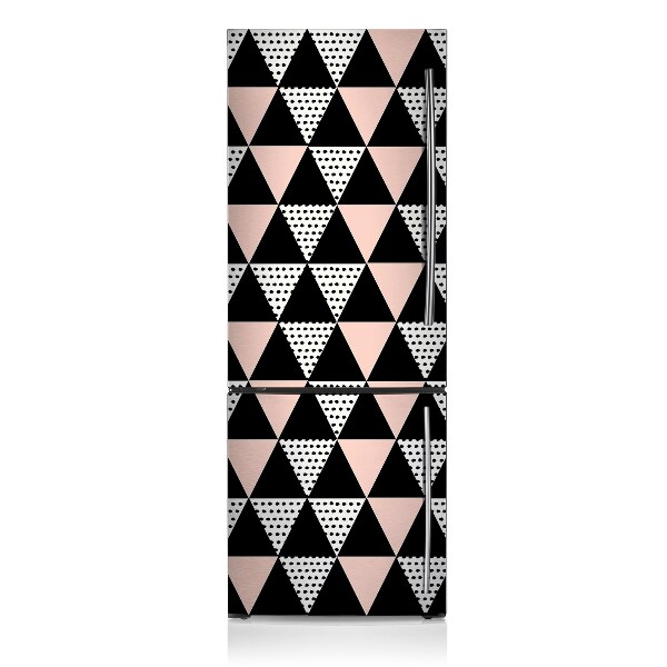 magnet decorativ pentru frigider Triunghiuri geometrice