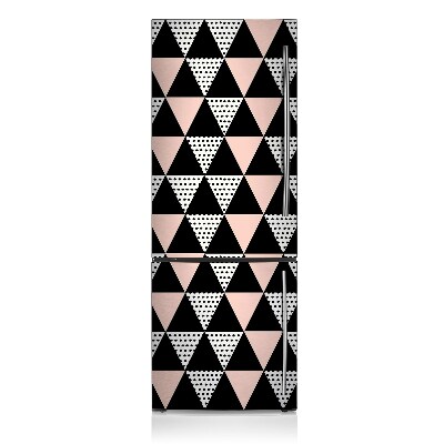 magnet decorativ pentru frigider Triunghiuri geometrice