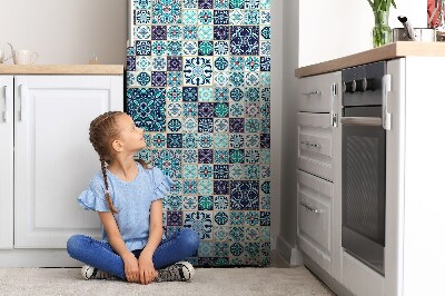 magnet decorativ pentru frigider Patchwork frumos