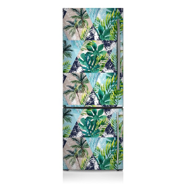 magnet decorativ pentru frigider Mozaic tropical