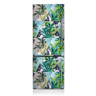 magnet decorativ pentru frigider Mozaic tropical