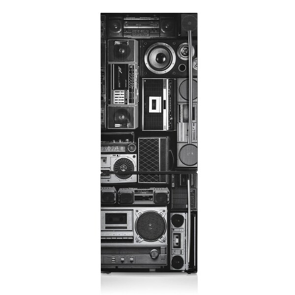 capac decorativ pentru frigider Boom box veche