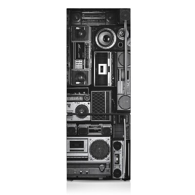 capac decorativ pentru frigider Boom box veche