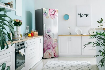 capac decorativ pentru frigider Cadru de flori
