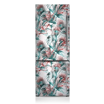 magnet decorativ pentru frigider Desen tropical