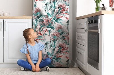 magnet decorativ pentru frigider Desen tropical