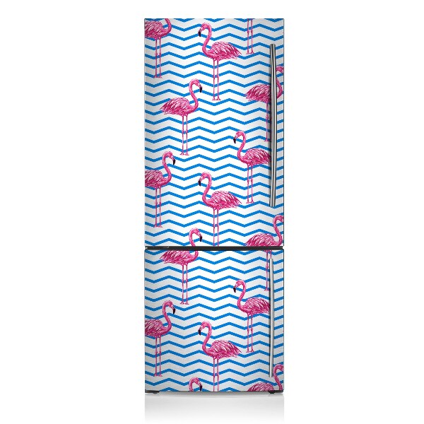 magnet decorativ pentru frigider Flamingos