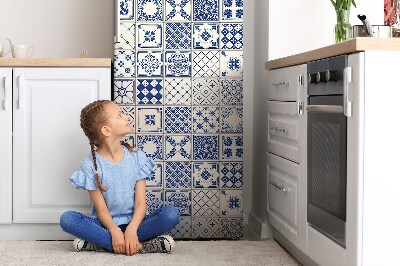 capac decorativ pentru frigider Placi azulejos