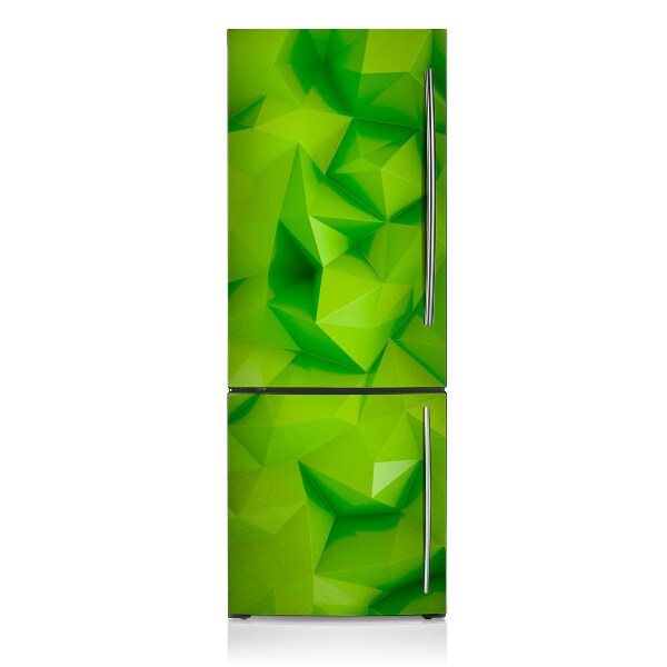 capac decorativ pentru frigider Green abstract