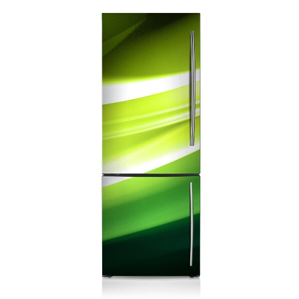 capac decorativ pentru frigider Textura verde