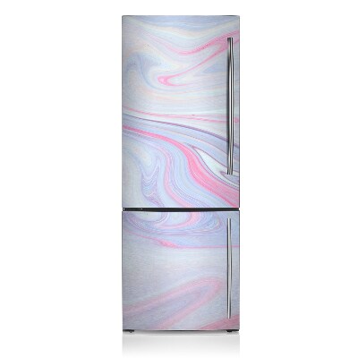 capac decorativ pentru frigider Pink abstract