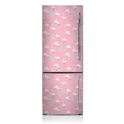 magnet decorativ pentru frigider Flamingos