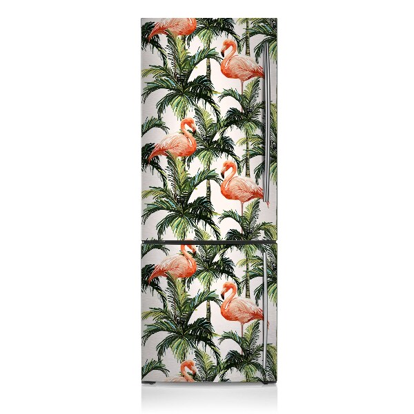 magnet decorativ pentru frigider Flamingos