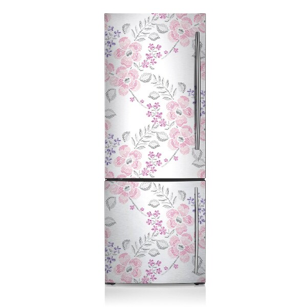 magnet decorativ pentru frigider Model floral