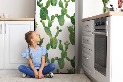 magnet pentru frigider Cactus pictat