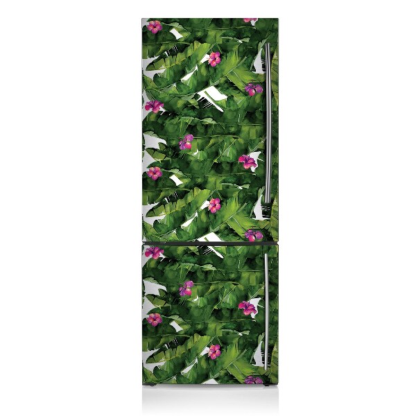 capac decorativ pentru frigider Hibiscus