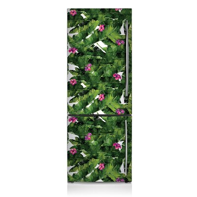 capac decorativ pentru frigider Hibiscus