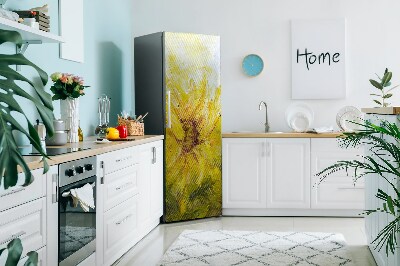 magnet decorativ pentru frigider Floarea-soarelui