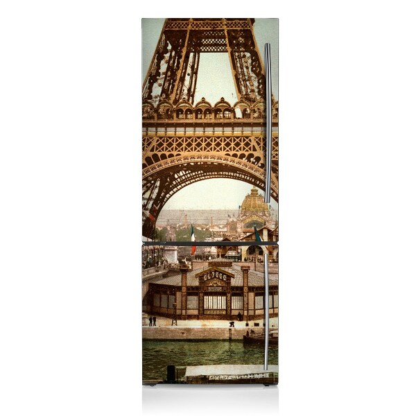 capac decorativ pentru frigider Turnul eiffel