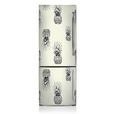 capac decorativ pentru frigider Model de ananas