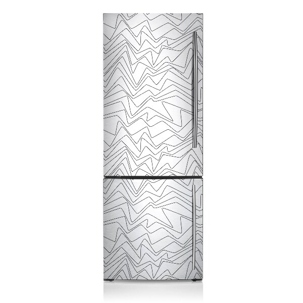 magnet decorativ pentru frigider Linii neregulate