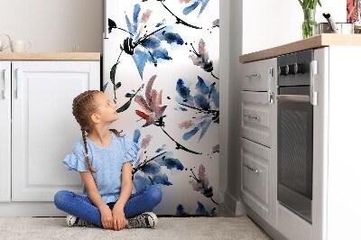 magnet decorativ pentru frigider Flori de acuarelă