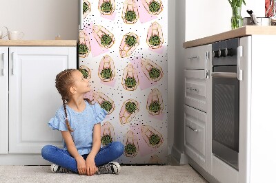 magnet decorativ pentru frigider Textura cactusului