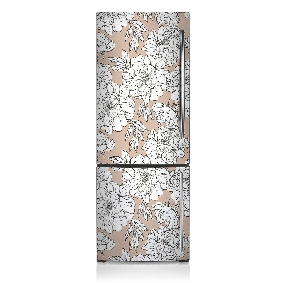 magnet decorativ pentru frigider Flori artistice