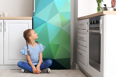 capac decorativ pentru frigider Albastru abstract