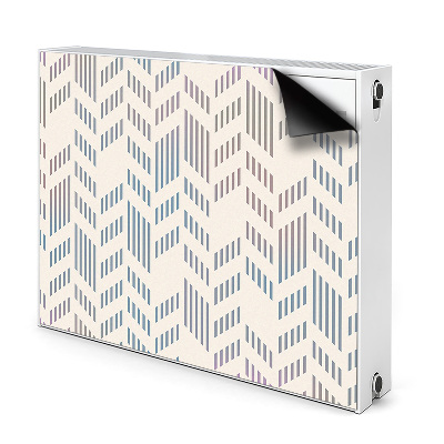 Magnet decorativ pentru calorifer Herringbone geometrică