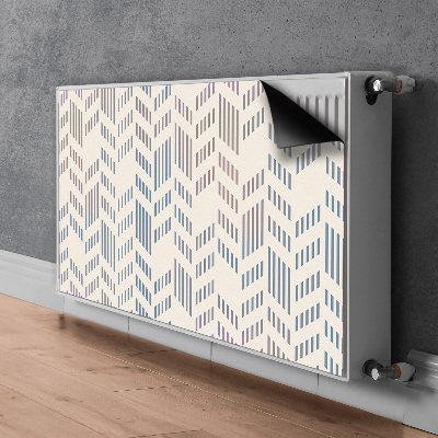 Magnet decorativ pentru calorifer Herringbone geometrică