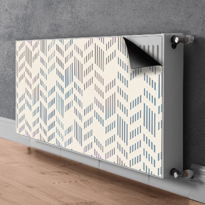 Magnet decorativ pentru calorifer Herringbone geometrică