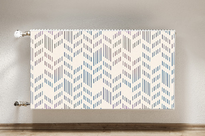 Magnet decorativ pentru calorifer Herringbone geometrică