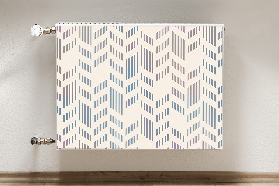 Magnet decorativ pentru calorifer Herringbone geometrică