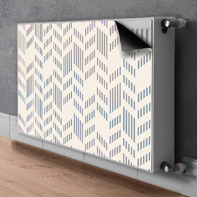 Magnet decorativ pentru calorifer Herringbone geometrică