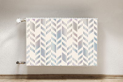 Magnet decorativ pentru calorifer Herringbone geometrică