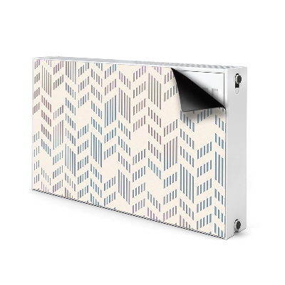 Magnet decorativ pentru calorifer Herringbone geometrică