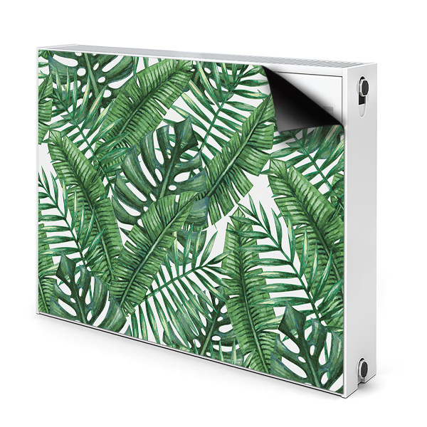 Magnet decorativ pentru calorifer Frunze tropicale