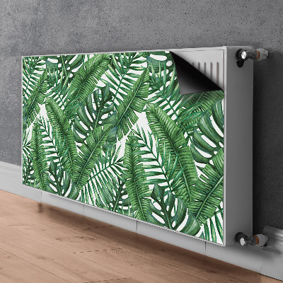 Magnet decorativ pentru calorifer Frunze tropicale