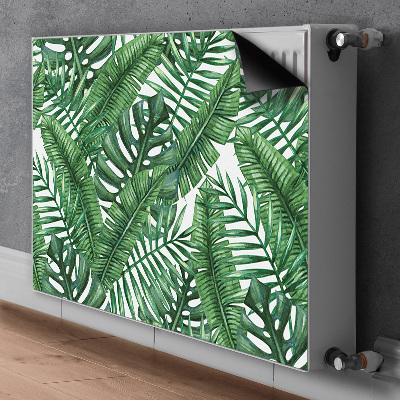 Magnet decorativ pentru calorifer Frunze tropicale