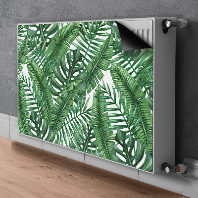 Magnet decorativ pentru calorifer Frunze tropicale